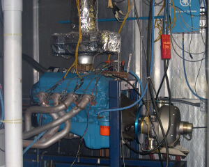 photo of the inside of our dynamometer